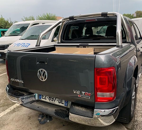 VW AMAROK occasion vue arrière
