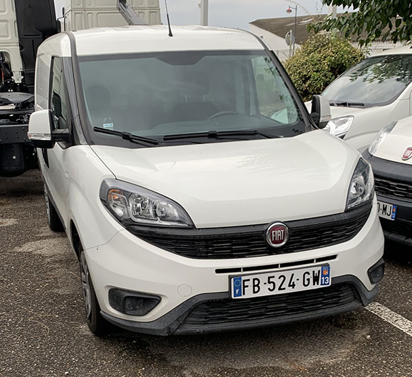 Fiat DOBLO occasion vue avant