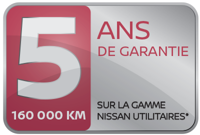 Nissan Utilitaires garantie 5 ans